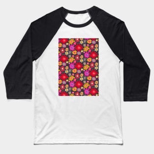 Floral pattern - beautiful floral design - floral illustration Baseball T-Shirt